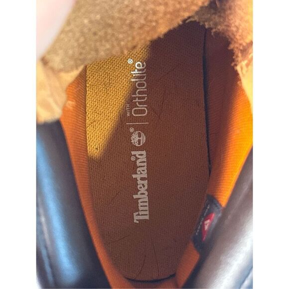 Timberland Ortholite Women's Boots Linden Woods 6in Waterproof A161G work leathe - Picture 10 of 11